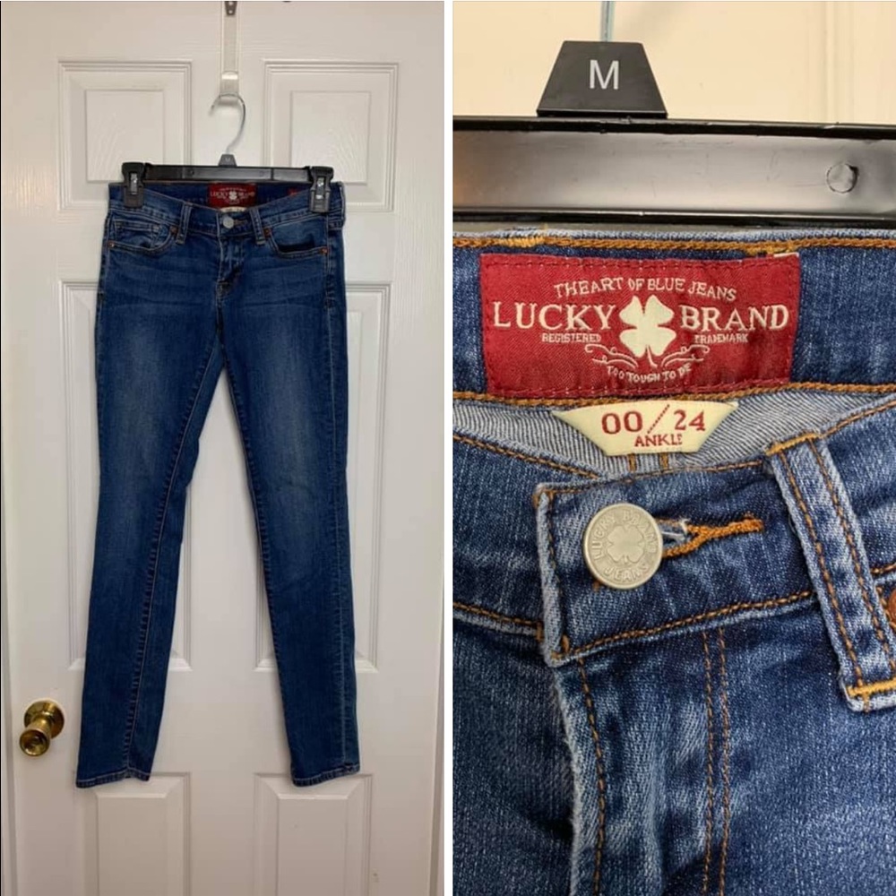Lucky Brand Charlie Skinny Jeans. Size 00